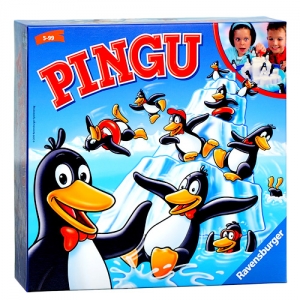 настольная игра пингвины на льдине (plitsch-platsch pinguin)