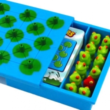 настольная игра-головоломка лягушки-непоседы (hoppers)