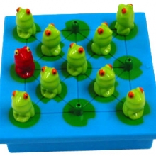 настольная игра-головоломка лягушки-непоседы (hoppers)