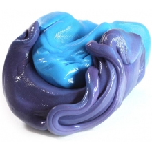 Умный пластилин Play gum термо "Фиолетовый-синий"